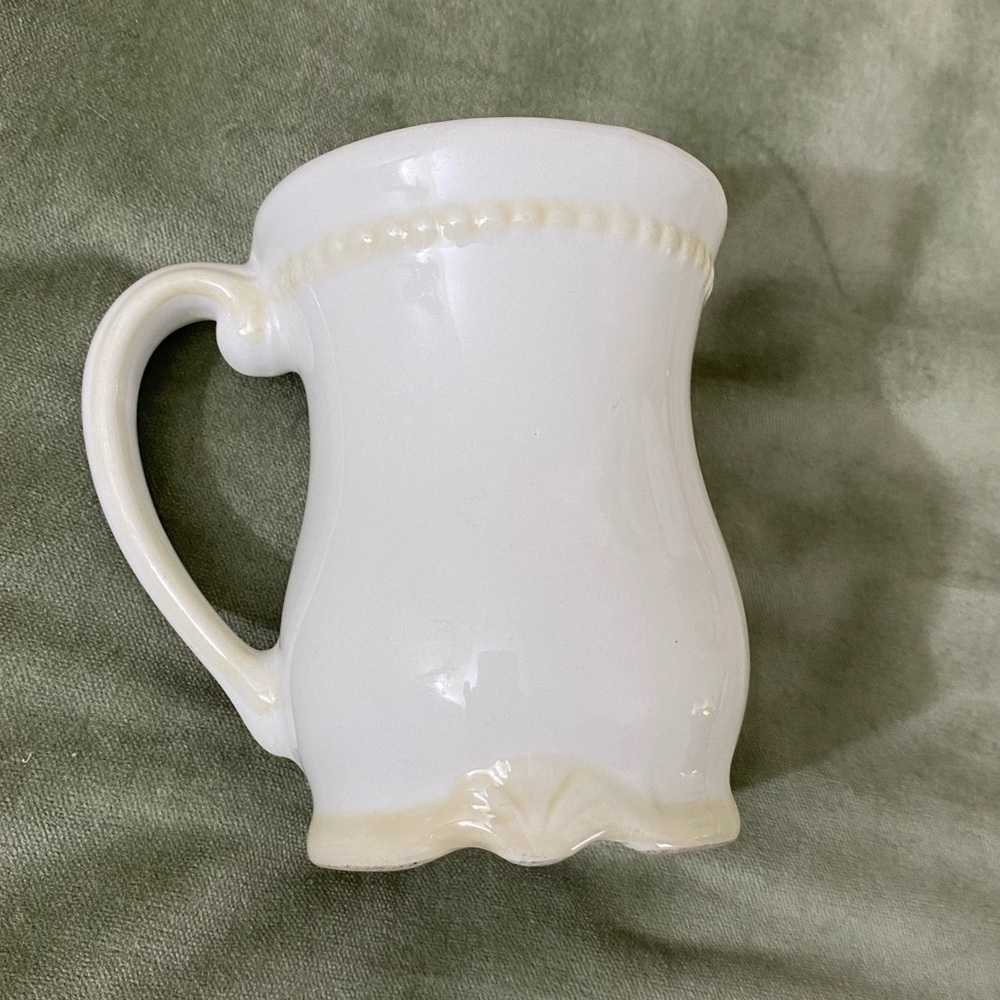 Pavillion A Princess House Exclusive Coffee mug cup tea cream white UBM